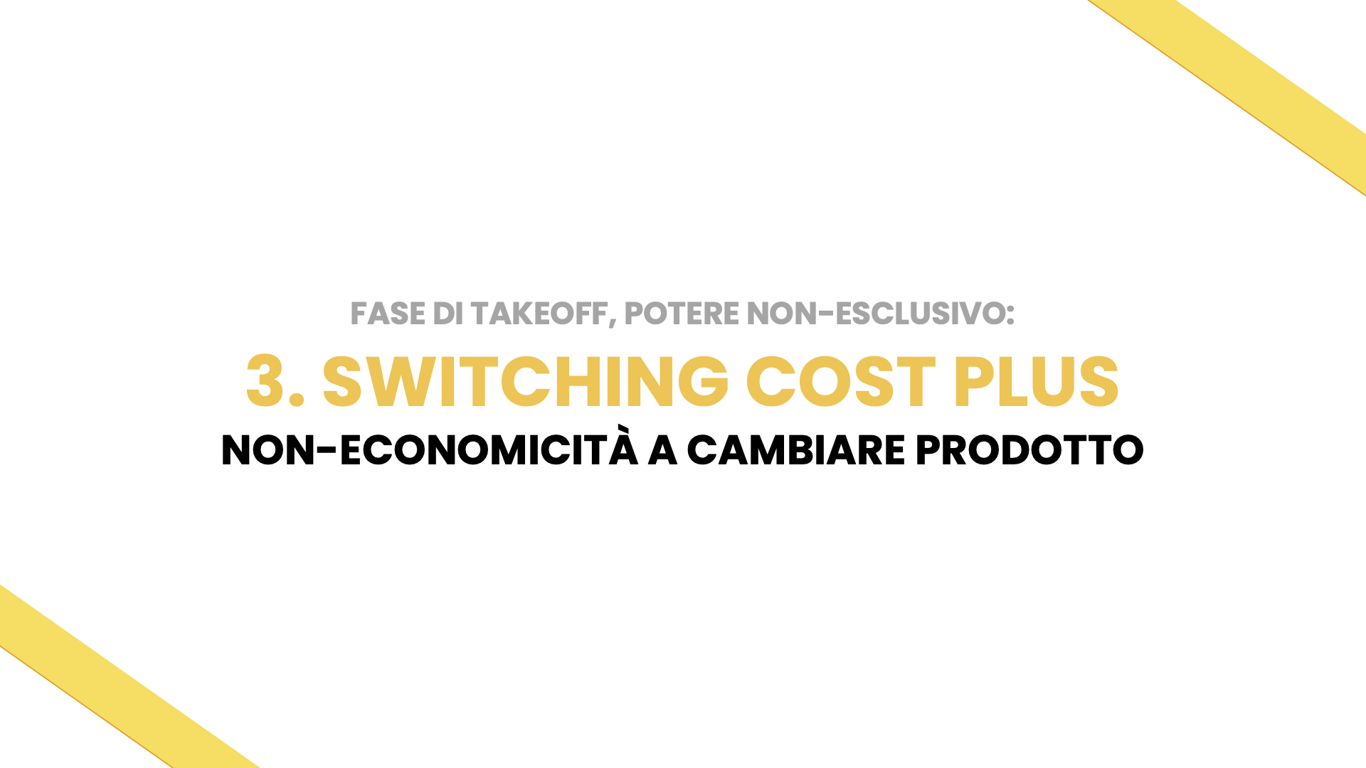 Thumbnail for "Switching Cost Plus".