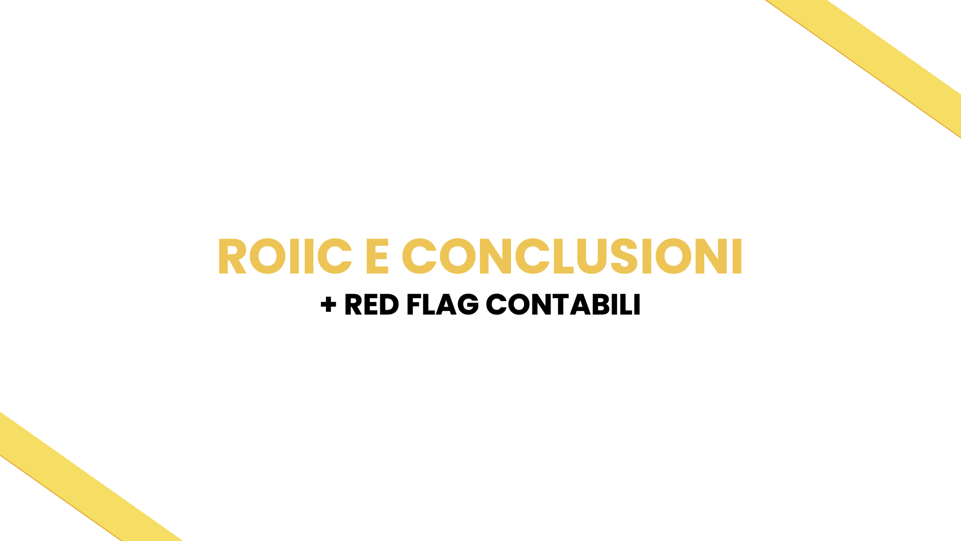 Thumbnail for "Red Flag e ROIIC".