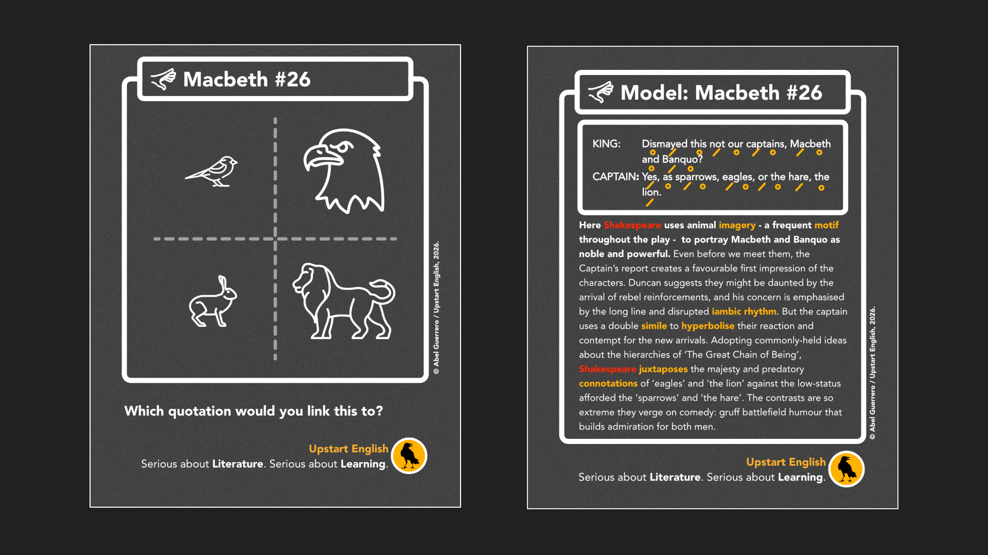 Macbeth Key Quotation Card #1 thumbnail