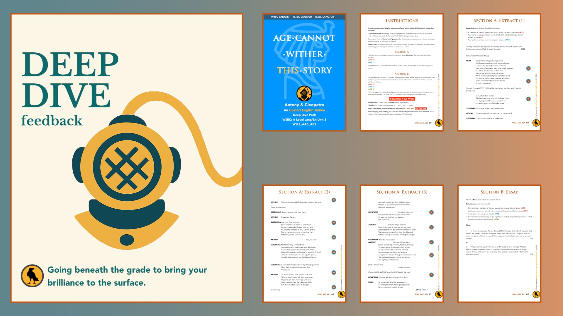 Deep Dive: WJEC A Level LL (Antony & Cleopatra_1) thumbnail