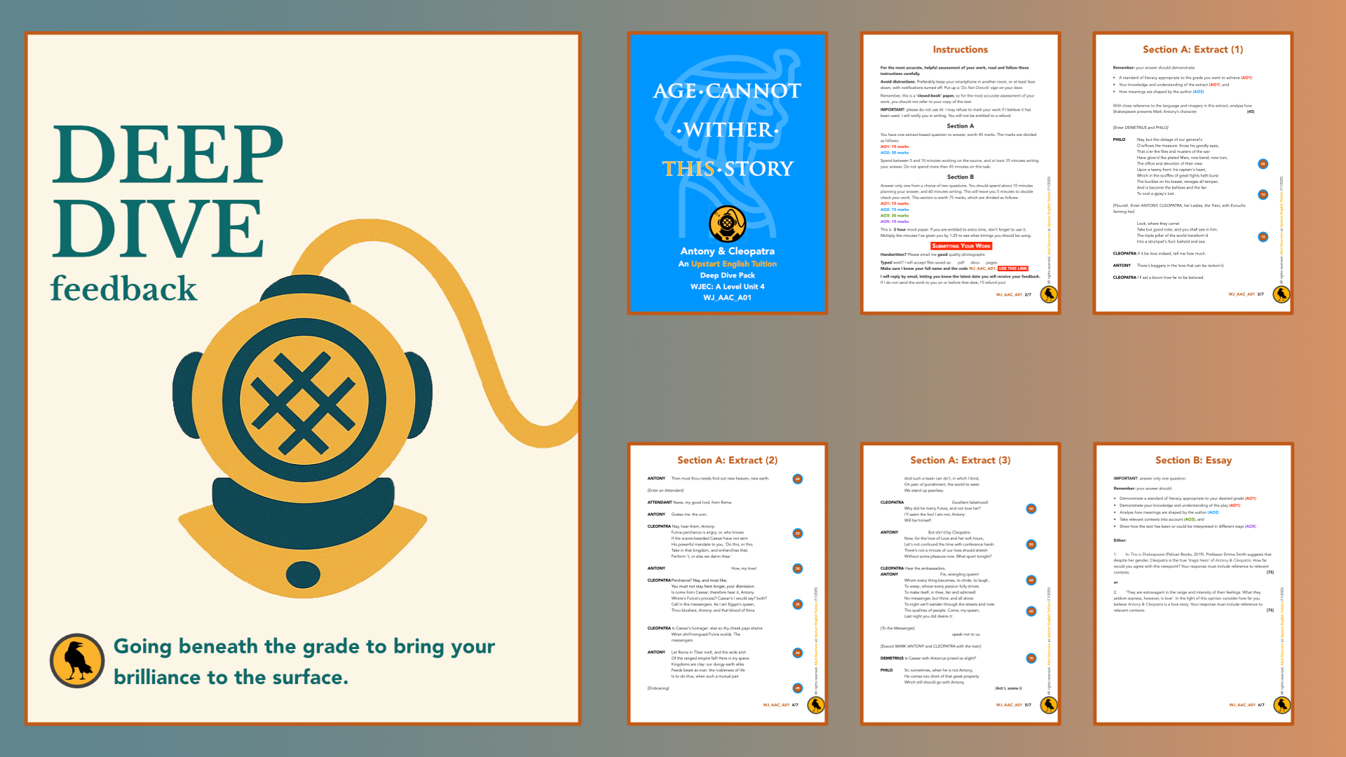 Deep Dive: WJEC A Level (Antony & Cleopatra_1) thumbnail