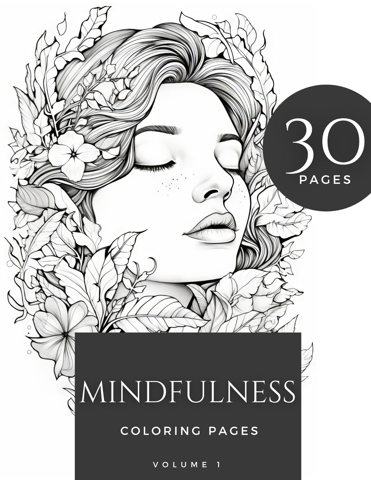 Mindfulness Coloring Pages Volume 1 thumbnail