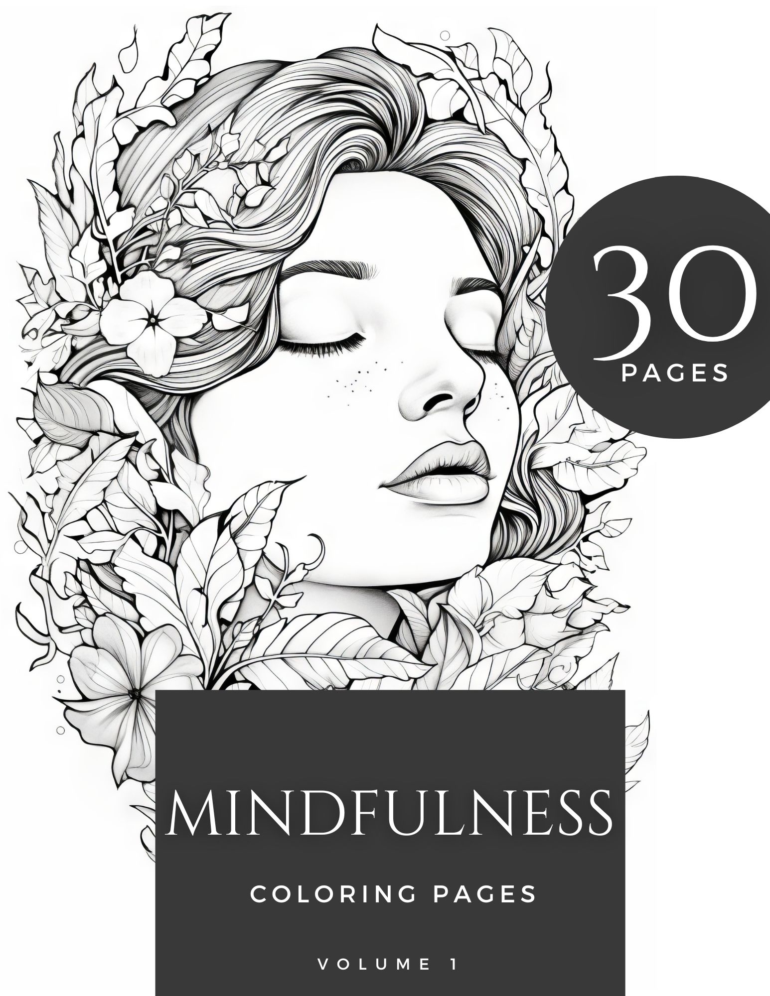cover - Mindfulness coloring book vol 1